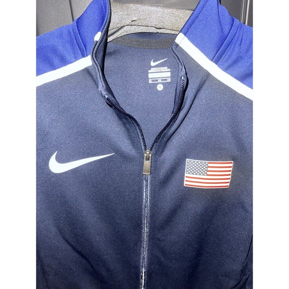 USATF Nike Pro Elite Athlete Sponsored 2019 Track & Field Jacket SZ XL - Picture 3 of 5